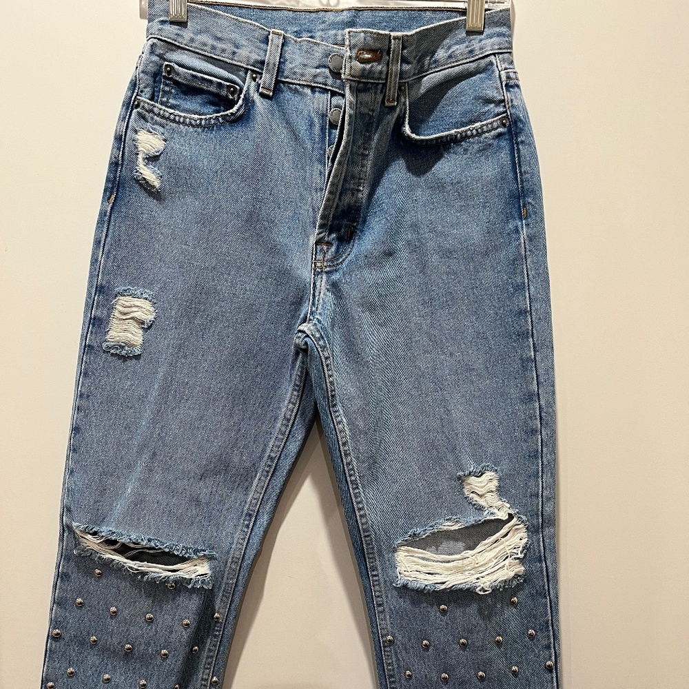 Ladies denim pants